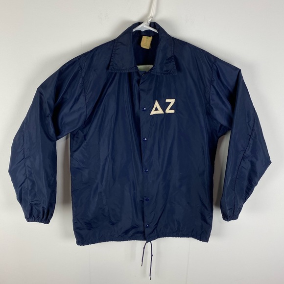General Athletic Products Jackets & Blazers - VTG General Athletic Products 50s/60s USA nylon Delta Zeta Greek windbreaker S
